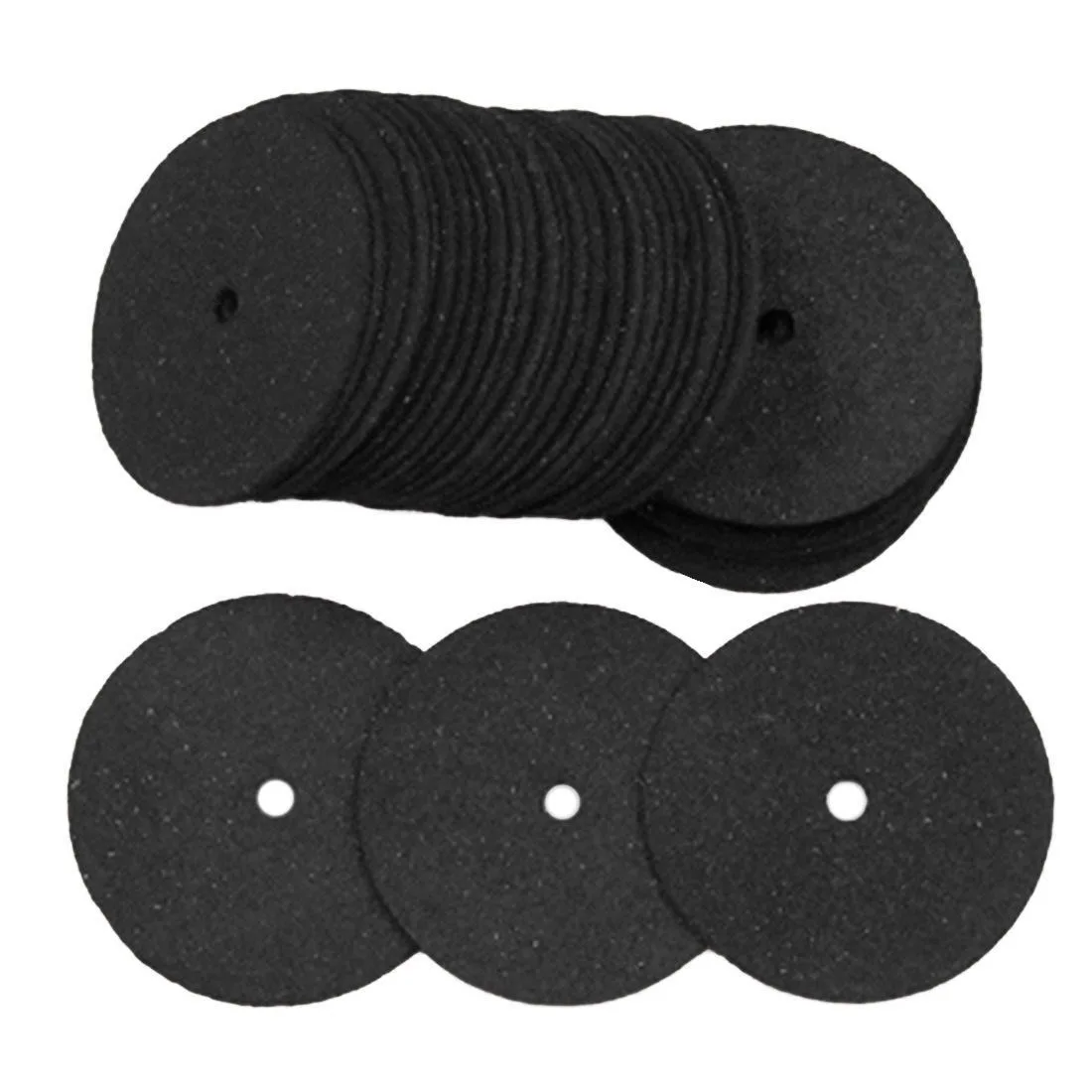 36 pcs/box Cutting Disc 24mm Red/Black Resin Cutting Disc Cut-off Wheel for Swivel Tool Electric Metal Wood Cutting Tool