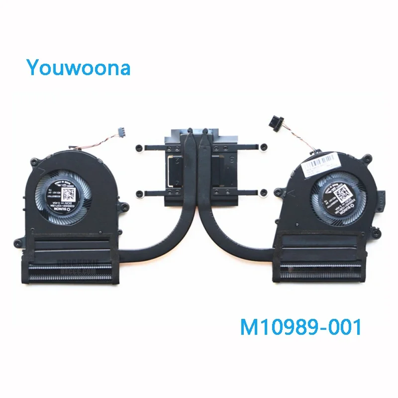New Original Laptop CPU GPU Cooling Fan With Heatsink FOR HP EliteBook x360 1040 G6 M10989-001