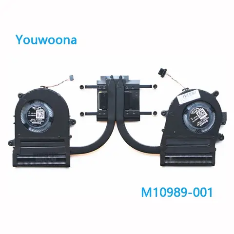 New Original Laptop CPU GPU Cooling Fan With Heatsink FOR HP EliteBook x360 1040 G6 M10989-001