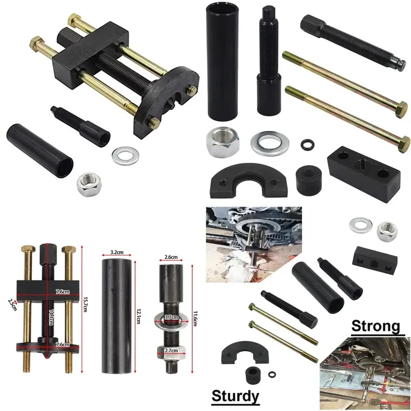 Iron Large Duplex Drive Spindle Bearing Housing Tool Installer Puller for Motorcycles