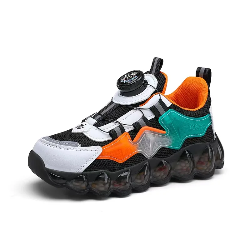 

Новая дышащая весенняя повседневная обувь для девочек, детские кроссовки с нескользящей подошвой из ЭВА, детские кроссовки, детская обувь