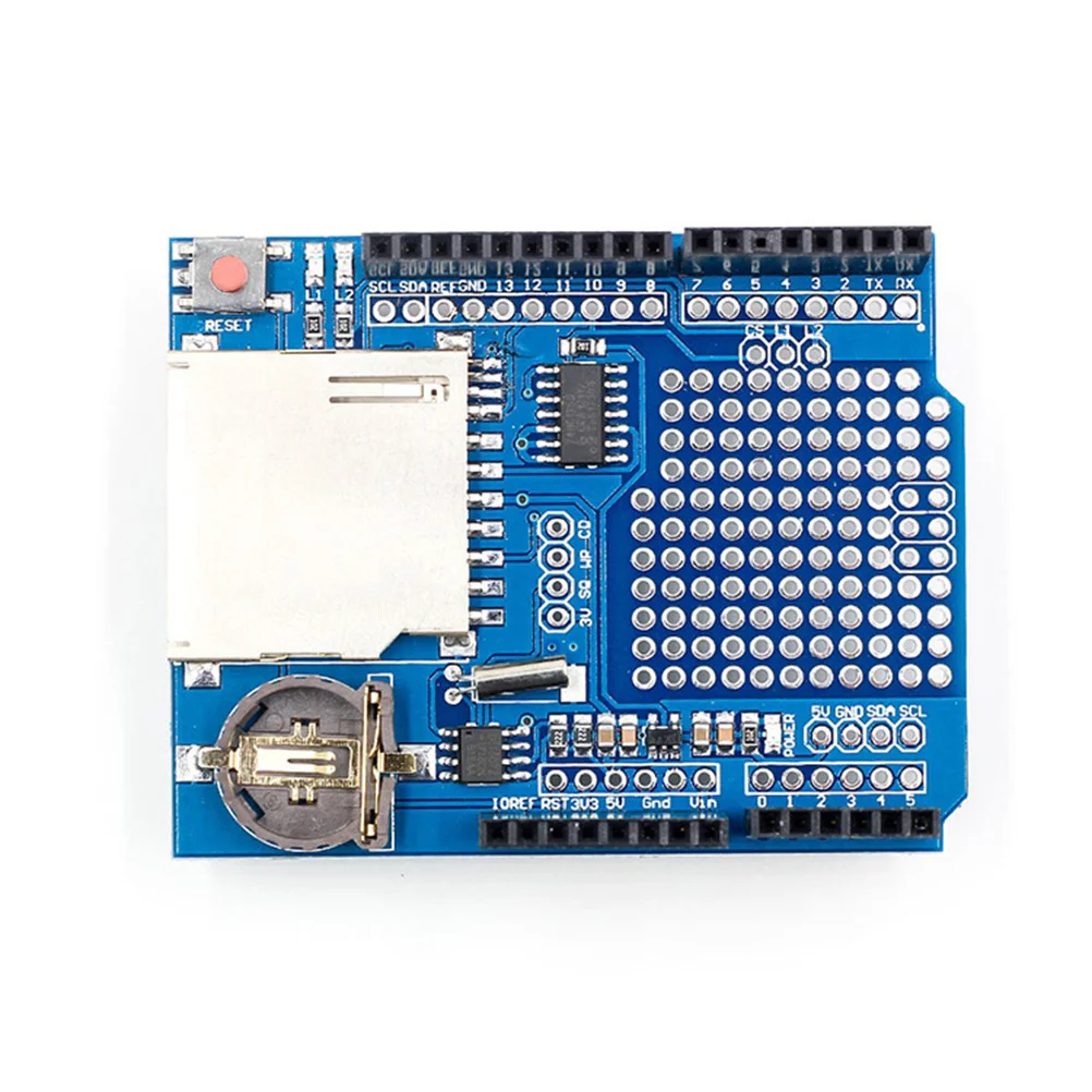 

Module V1.0 with Interface Fat16 Fat32 3.3V Regulator Rtc Backup Real Time Clock for Data Logging Shield