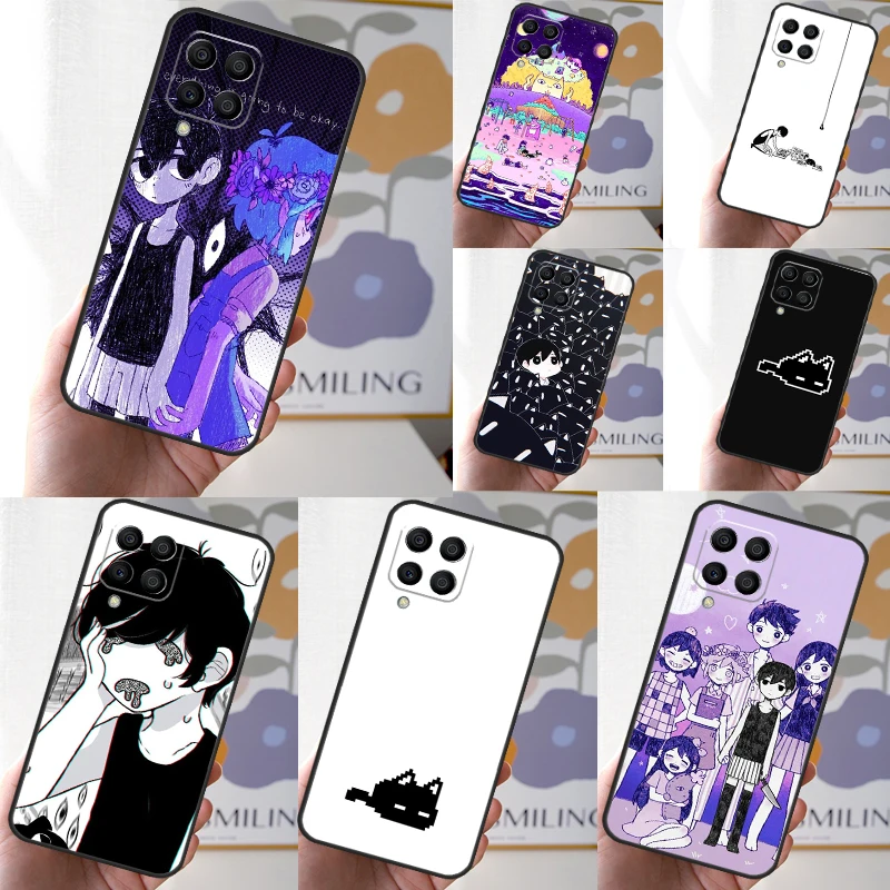 Omori Game Fanart For Samsung Galaxy M32 M52 M12 M53 M33 M13 M14 M34 M54 M20 M21 M31 M51 M30s M15 M55 Case