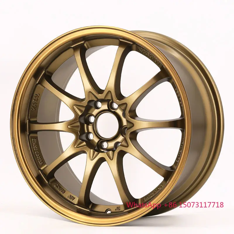 

Hot Sale 15 16 17 18 Inch 100/108/112/114.3/120mm 4/5/8/10 Holes 4x100 Cast Alloy Rim Car Wheel Hub for