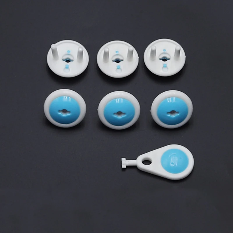 Veilige Dopjes Ronde Pin Socket Europese Standaard Baby Anti-Elektrische Shock Jack Cover Bescherming Tegen Kinderen Baby