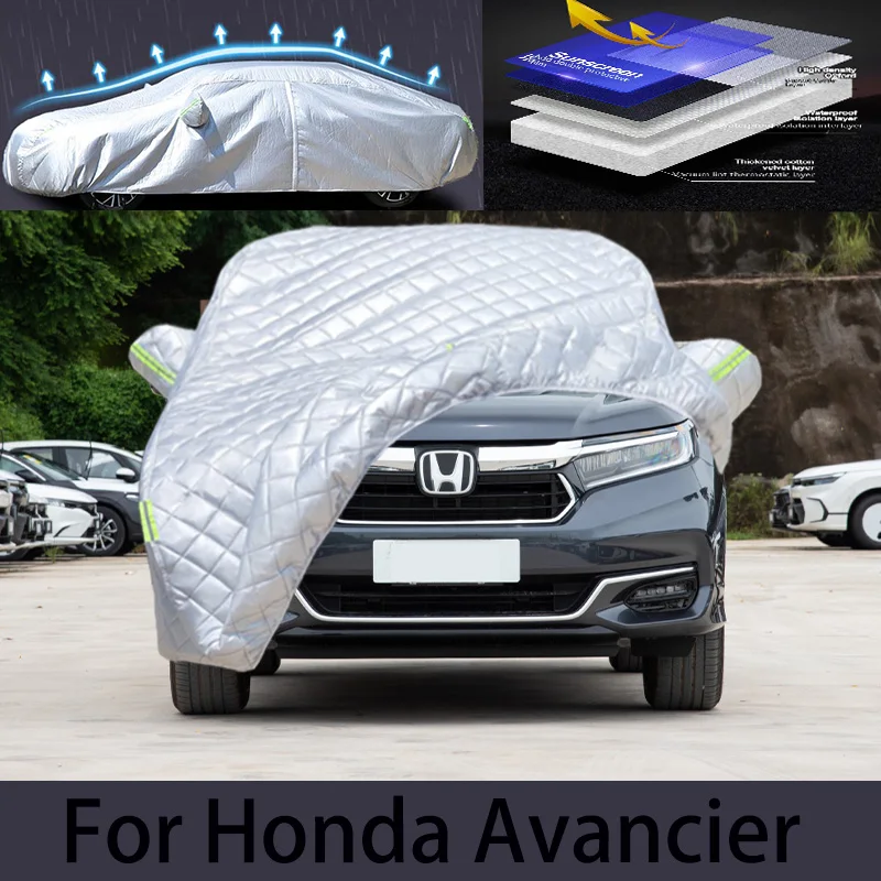 

Чехол для автомобиля Honda ancancier, защита от града, защита от дождя, защита от царапин, краска, пилинг, защита автомобильной одежды