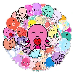 50pc Octopus series Cartoon Cute Graffiti Stickers Suitcase Laptop Guitar Skateboard Personalized Decoration Stickers