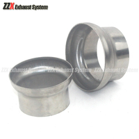 Stainless steel reducer welded pipe 63 to 78 d16 turbo manifold   stainless steel pipe  exhaust  51mm70mm 76mm