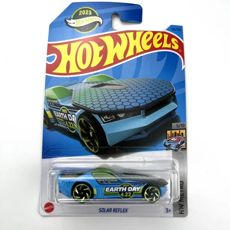 2023 Hot Wheels 1/64 SOLAR REFLEX Metal fundido a presión modelo colección vehículos de juguete