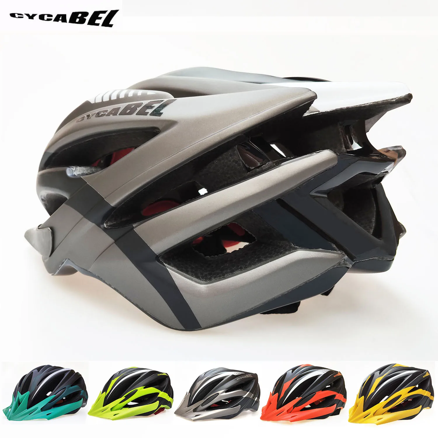 New Cycling Helmet Comfort Lining Lightweight Hollow Men Women Adjustable Riding Safety head protection bike bicycle MTB Helmet