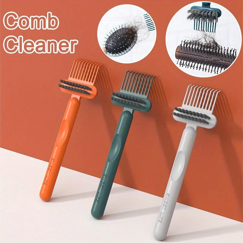 3pcs，Comb cleaning brush, simple hollow airbag  brush, curly hair massage  brush,tool,