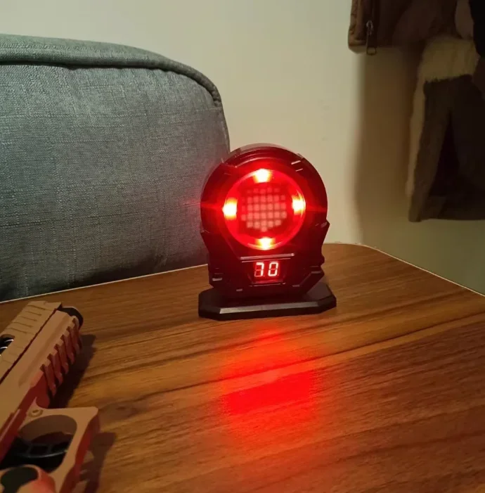 

Инфракрасная электронная мишень K-Laser для тренировок с функцией подсчета очков, цветовой индикацией и звуковыми сигналами для отработки стрельбы