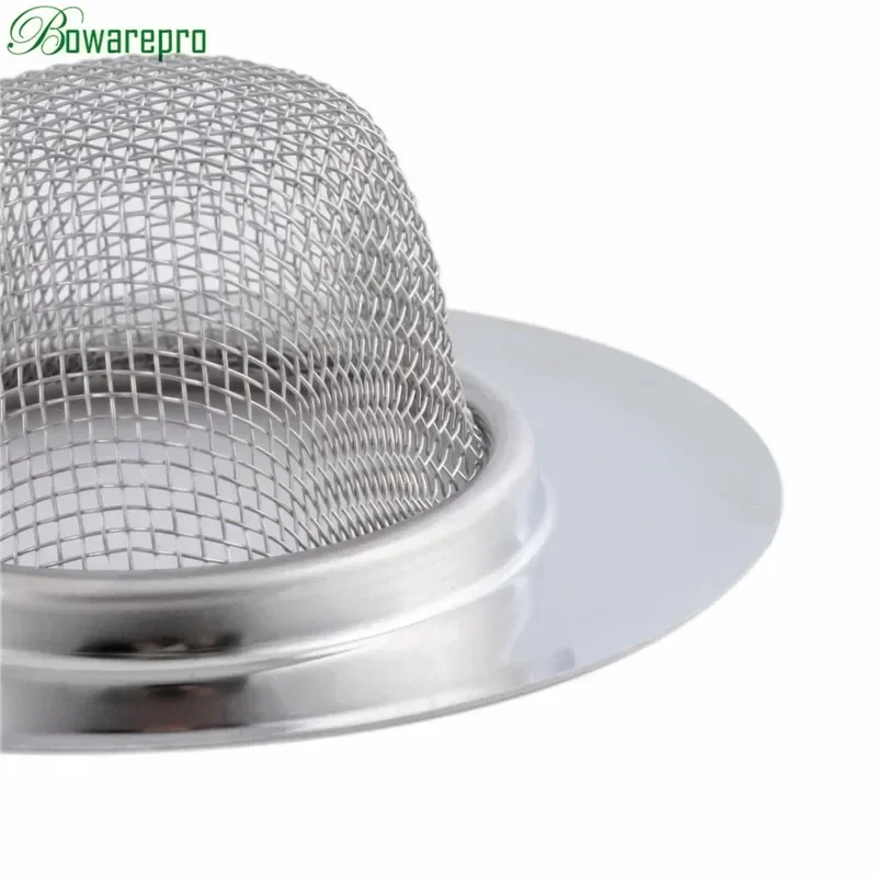 Bowarepro 11/9/7 centimetri Doccia Bagno In Acciaio Il Catcher Tappo Doccia Foro di Scarico Filtro Trappola Lavandino In Metallo Filtro Bagno Spina