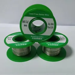 50g/ roll of lead-free welding wire with a diameter of 0.5mm-1.0mm Sn/99.3Cu/0.7 and a flux content of 2.2%.