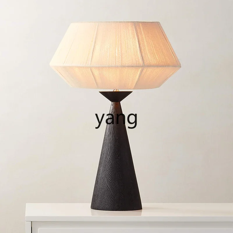 YJQ solid wood bedroom bedside ornament designer creative homestay living room model room exhibition hall ornament