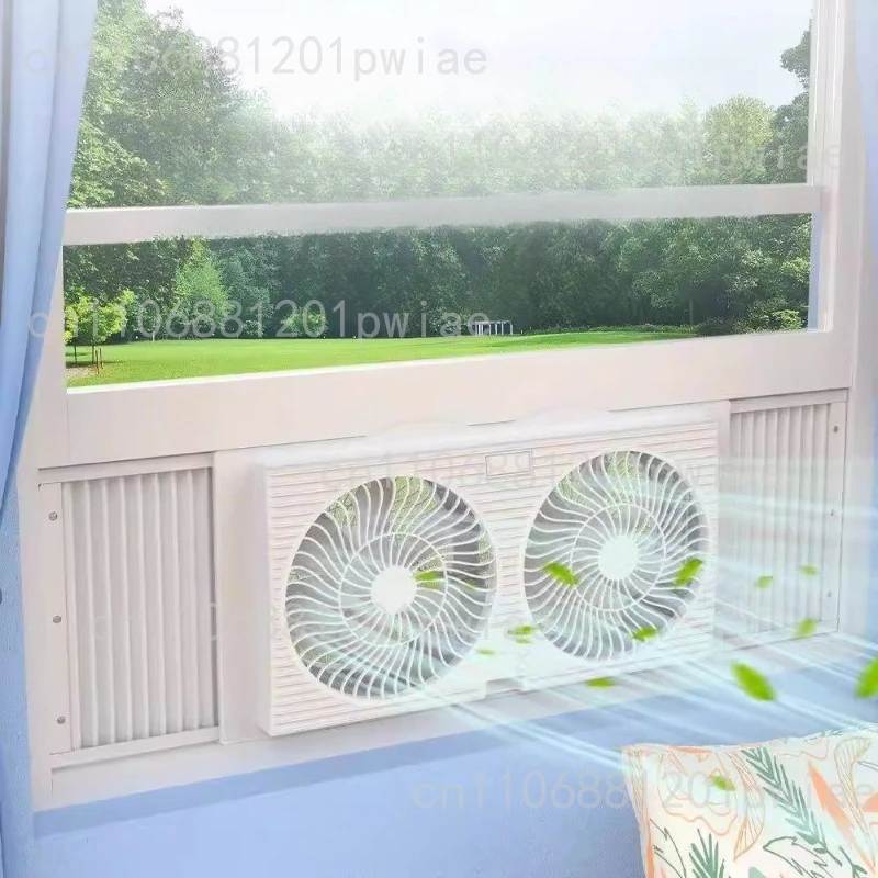 double-pales-telecommande-complete-ventilateur-d'extraction-de-fenetre-pour-salle-de-bain-et-cuisine-largeur-reglable