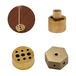 Incenses Holder Portable Small Incenses Burners with Multple Hole