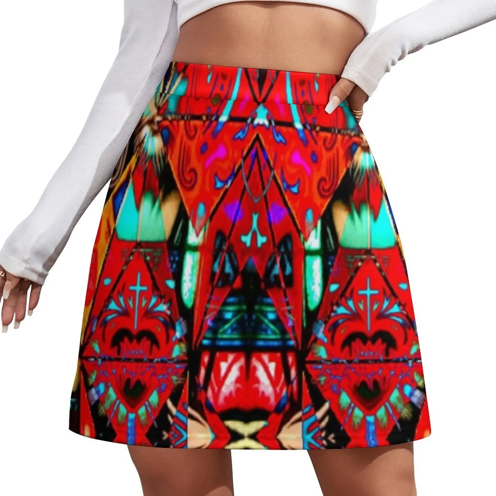 

WEAR IS ART #94 Mini Skirt Women's summer dress short skirts for women