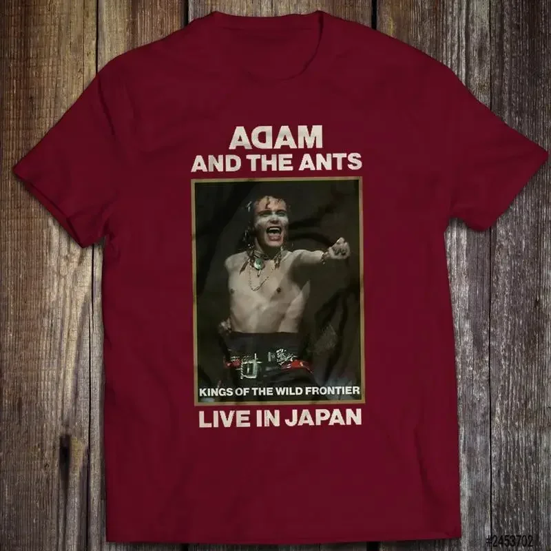 Adam The ants Rock Band Live Concert T Shirt Ant Antbox Antmusic EP