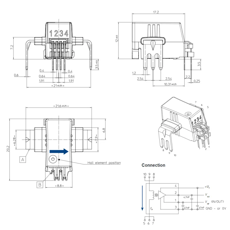 New and Original HLSR10-P HLSR20-P HLSR32-P HLSR40-P HLSR50-P SENSOR Current Transducer HLSR-P