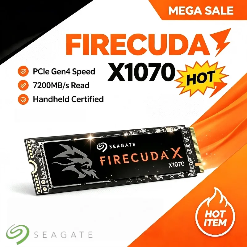 For Seagate 512GB 1TB 2TB NVMe PCIe Gen M.2 SSD Internal Solid State Drive for PC Laptop High Speed Pro Max Unit
