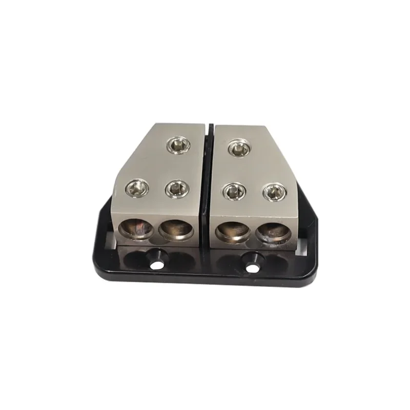 Car RV Audio Modification Junction Box Two-fold Four Wire Junction Box Splitter Audio Line Distributor Accessories