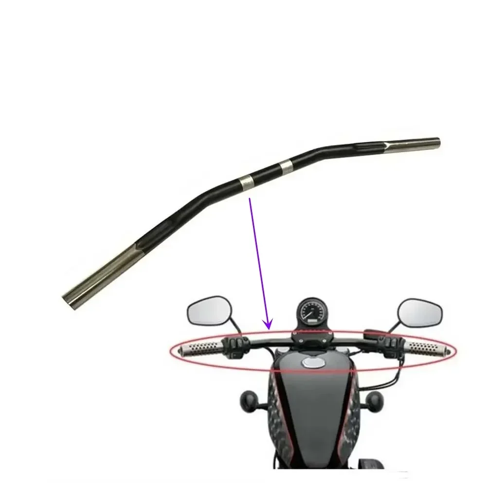 For  Iron 883 XL883N 09-22 Roadster XL1200CX 16-20 XL883 Motorcycle Vintage Style Sportster Drag Bar 25mm Handlebar