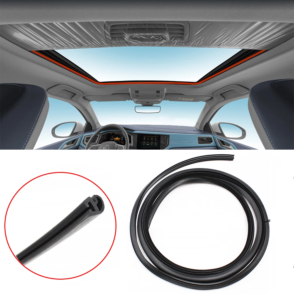 

Для VW Passat Jetta Passat Golf Beetle Audi A3 A4 A6 Leon автомобильный люк на крыше уплотнительные ленты водонепроницаемый резиновый уплотнитель 8D0877297 аксессуары