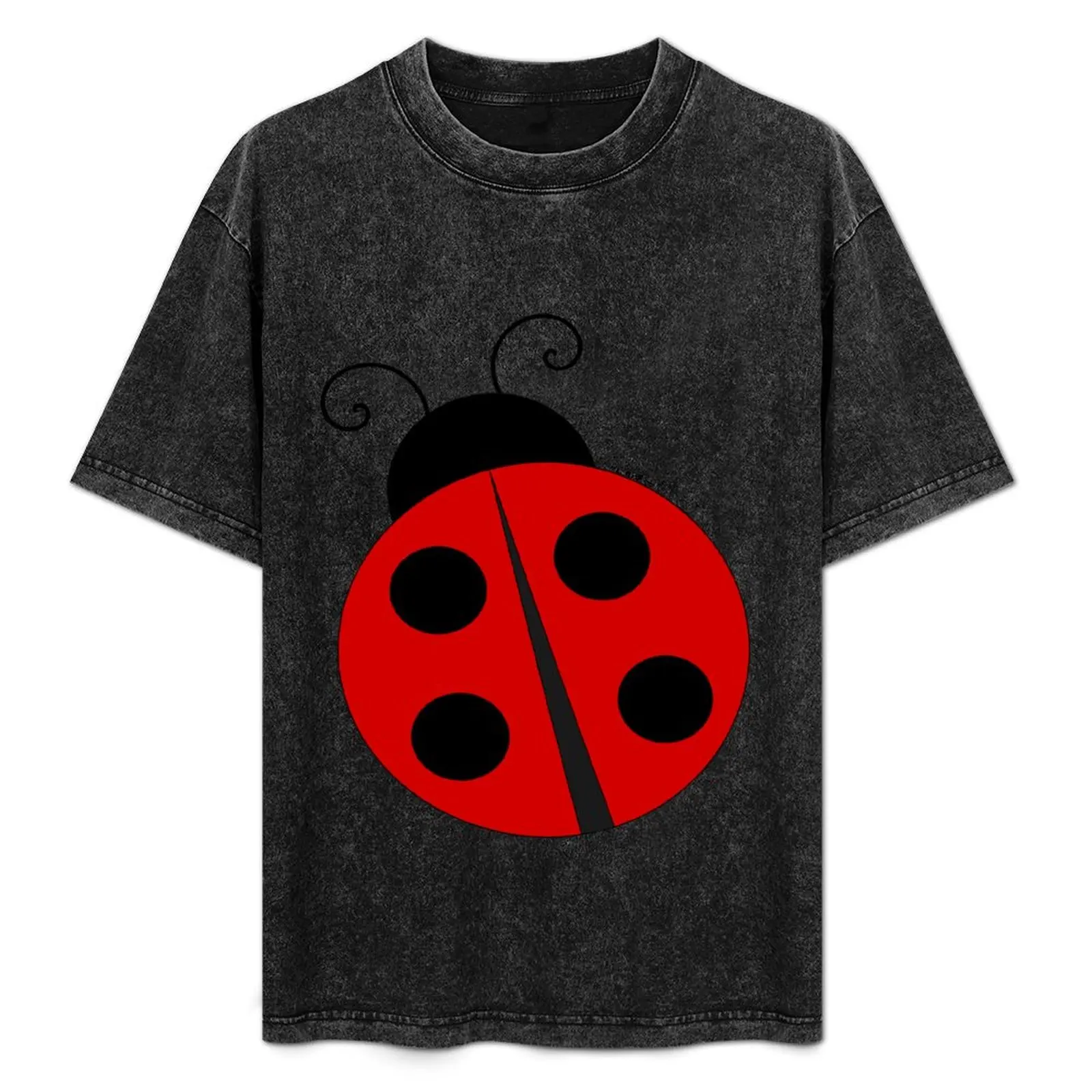 

Cute Ladybug Fun Insect T-Shirt Anti-Wrinkle Short Sleeve T-Shirt