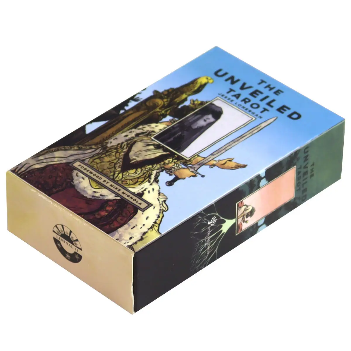 80 kart Tarota (z 2 kartami specjalnymi) The Unveiled Tarot Pocket Edition 10,3*6cm