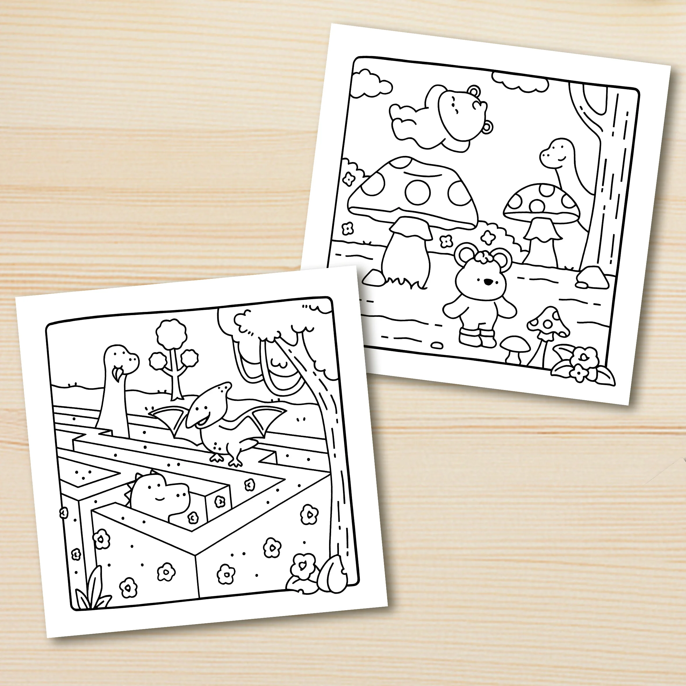 JURASSIC PARK สมุดระบายสีรูปแบบ Bold-easy สําหรับผู้ใหญ่สมุดวาดภาพน่ารักของขวัญที่สมบูรณ์แบบสําหรับงานปาร์ตี้และวันเกิด