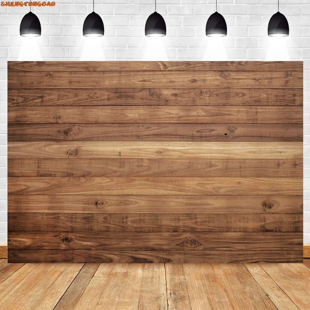 خلفية خشبية ريفية للتصوير الفوتوغرافي باللون البني الخشبي لتزيين أعياد الميلاد وحفلات أعياد الميلاد للأطفال والحيوانات الأليفة وخلفية استوديو الصور