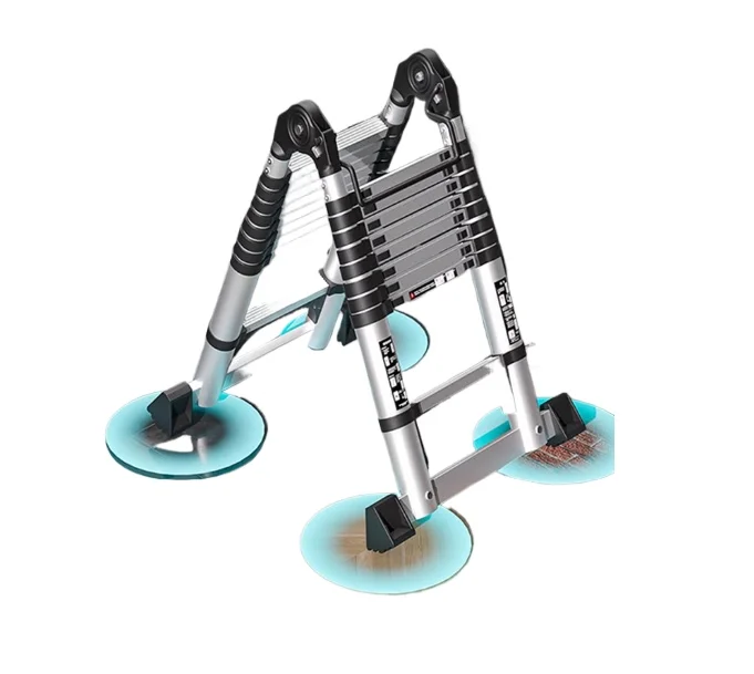 

Aluminum Alloy Folding Engineering Ladder Home Multi-Functional Stainless Steel Portable Trestle Ladder