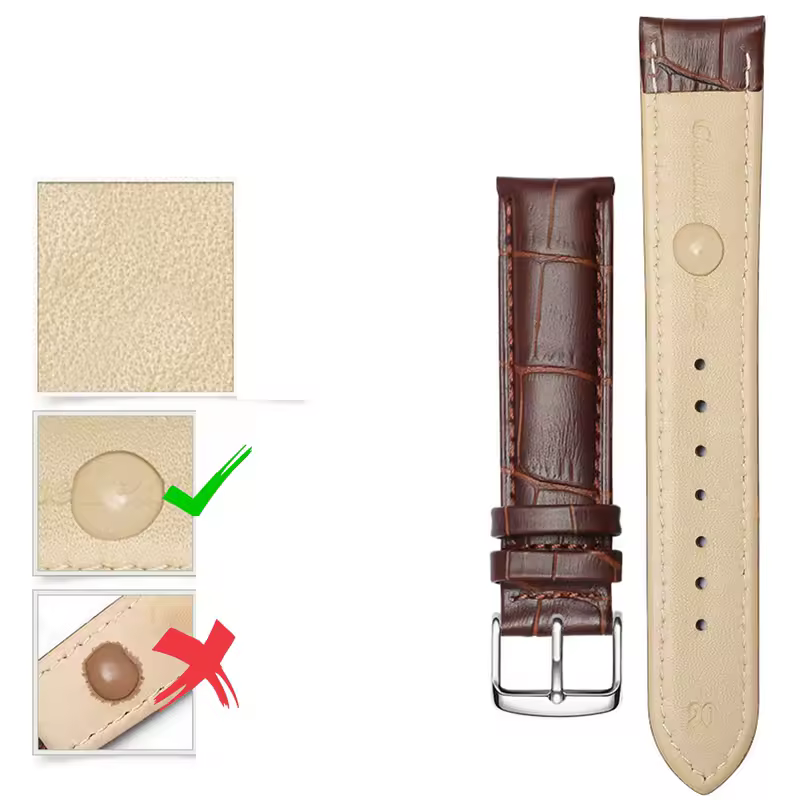 Universal Replacement  Leather Watch Strap Leather Watchband for Men Women 12mm 14mm 16mm 18mm 19mm 20mm 21mm 22mm Watch Band - Image 6