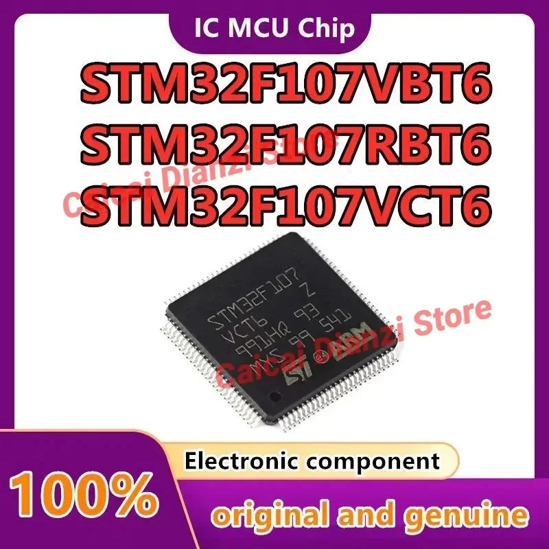 

STM32F107VCT6 STM32F107RCT6 STM32F107RBT6 STM32F107VBT6 STM32F107 STM32F Microcontroller (MCU/MPU/SOC) IC chip