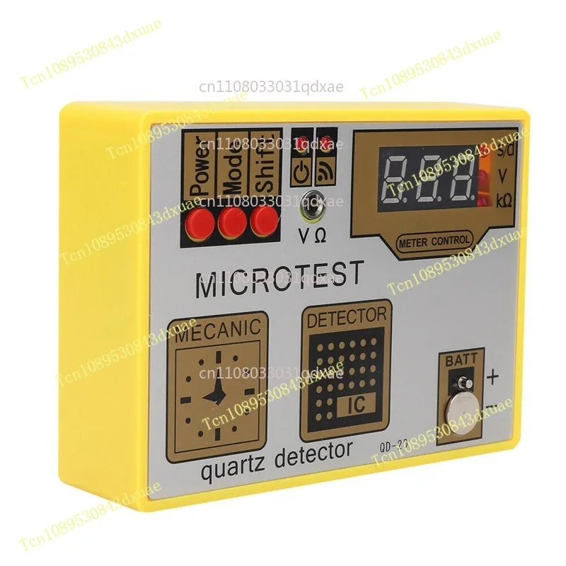 QD20 Quartz Watch Tester Battery Pulse Demagnetizer Professional Watchmaker Repair Tool