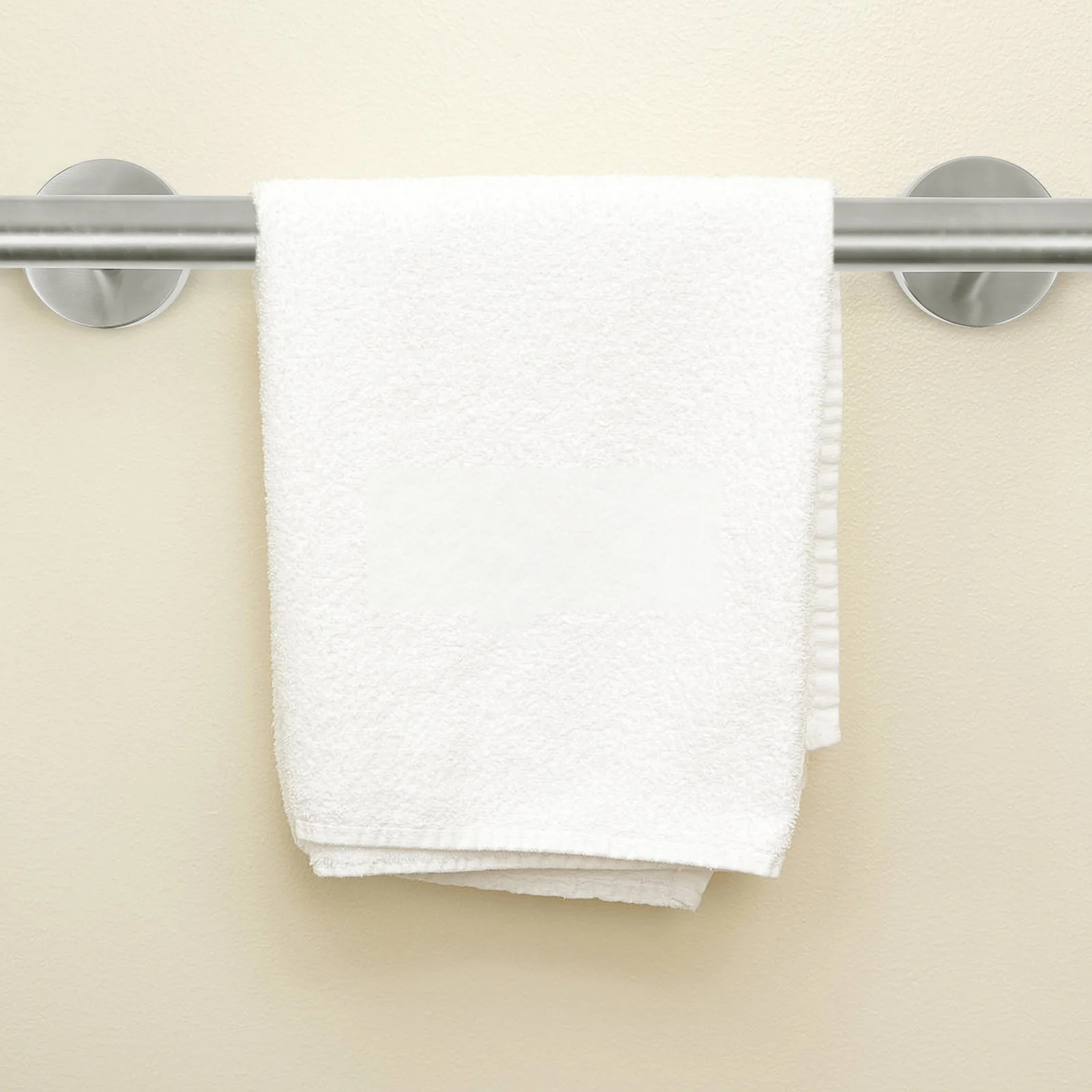 

1Pcs Stainless Steel Towel Holder Wall Mount Bathroom Towel Rack Kitchen Paper Blanket Utensil Storage Organizer Sturdy Modern