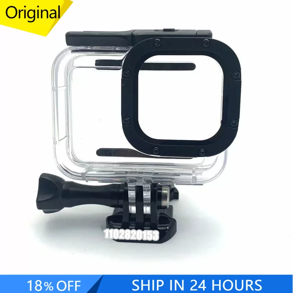 

100%original For GoPro Hero8 Hero 8 CameraUnderwater Waterproof Shell Diving Housing Box Protective Case Accessories