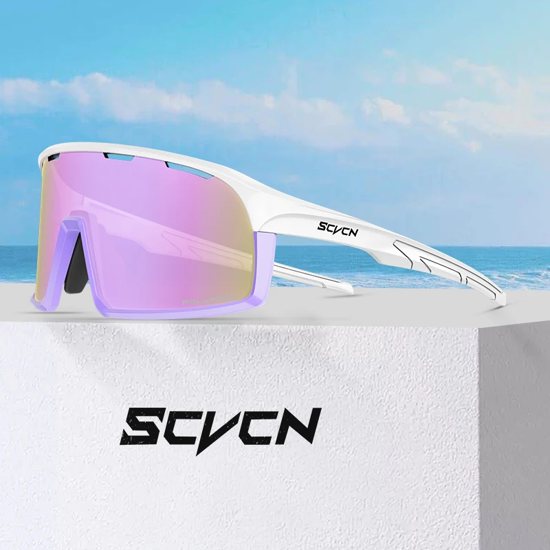 

SCVCN MTB велосипед UV400 поляризационные солнцезащитные очки спортивные велосипедные очки для мужчин и женщин уличные ветрозащитные защитные очки для верховой езды