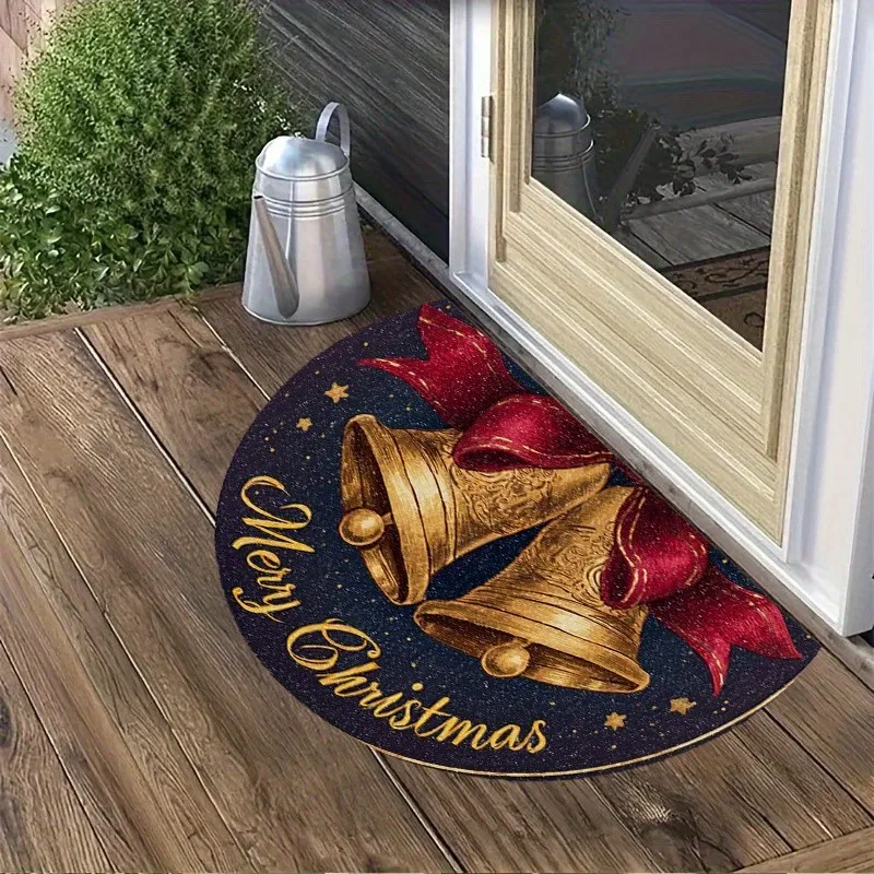 Autumn Thanksgiving Half Round Doormat Pumpkin Gnome Semicircle Carpet For Luxury Living Room Bedroom Front Door Welcome Mat