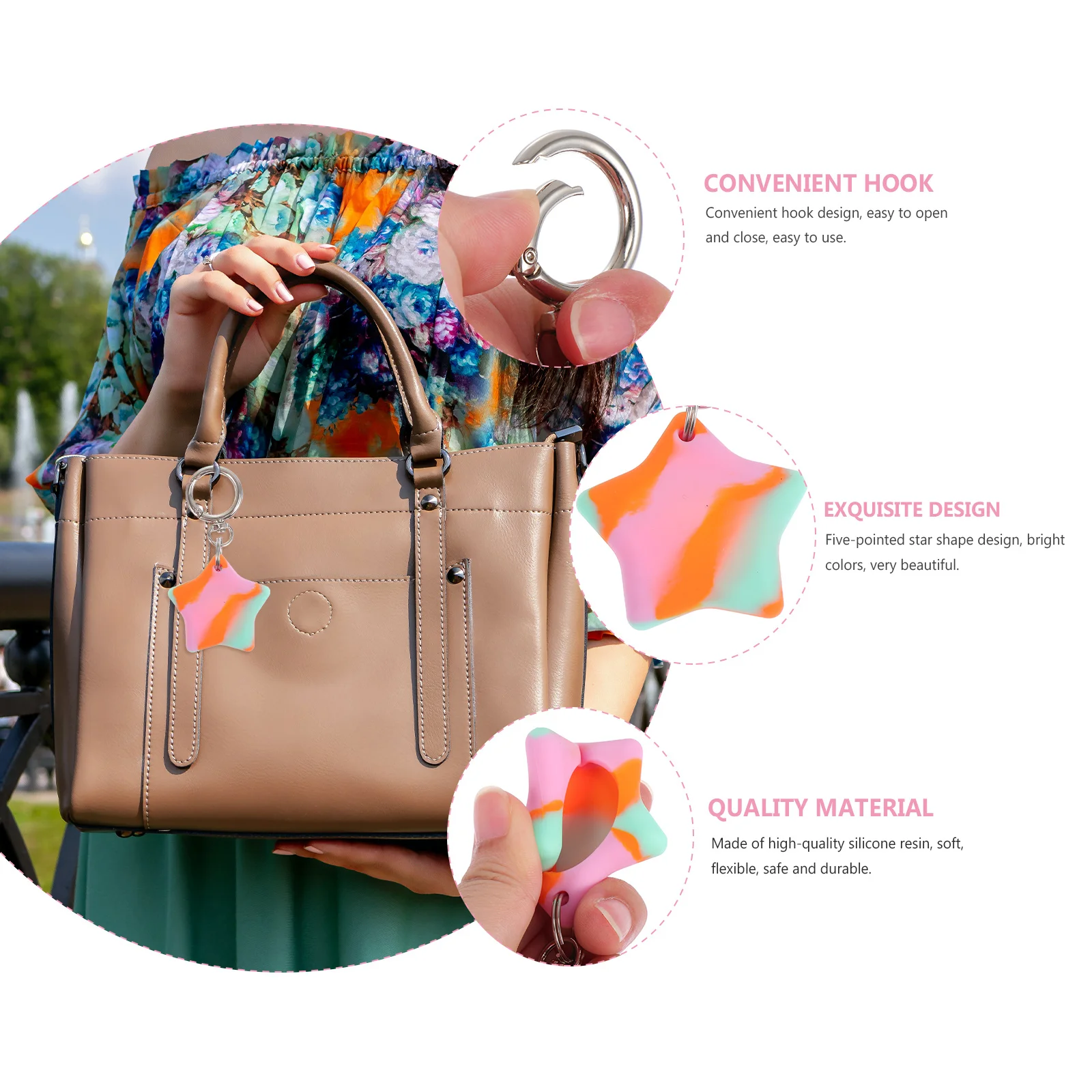 5pcs Anti-Lost Protective Case For Star Shape Shockproof Scratch-Resistant Non-Slip Lightweight Portable Durable Smart