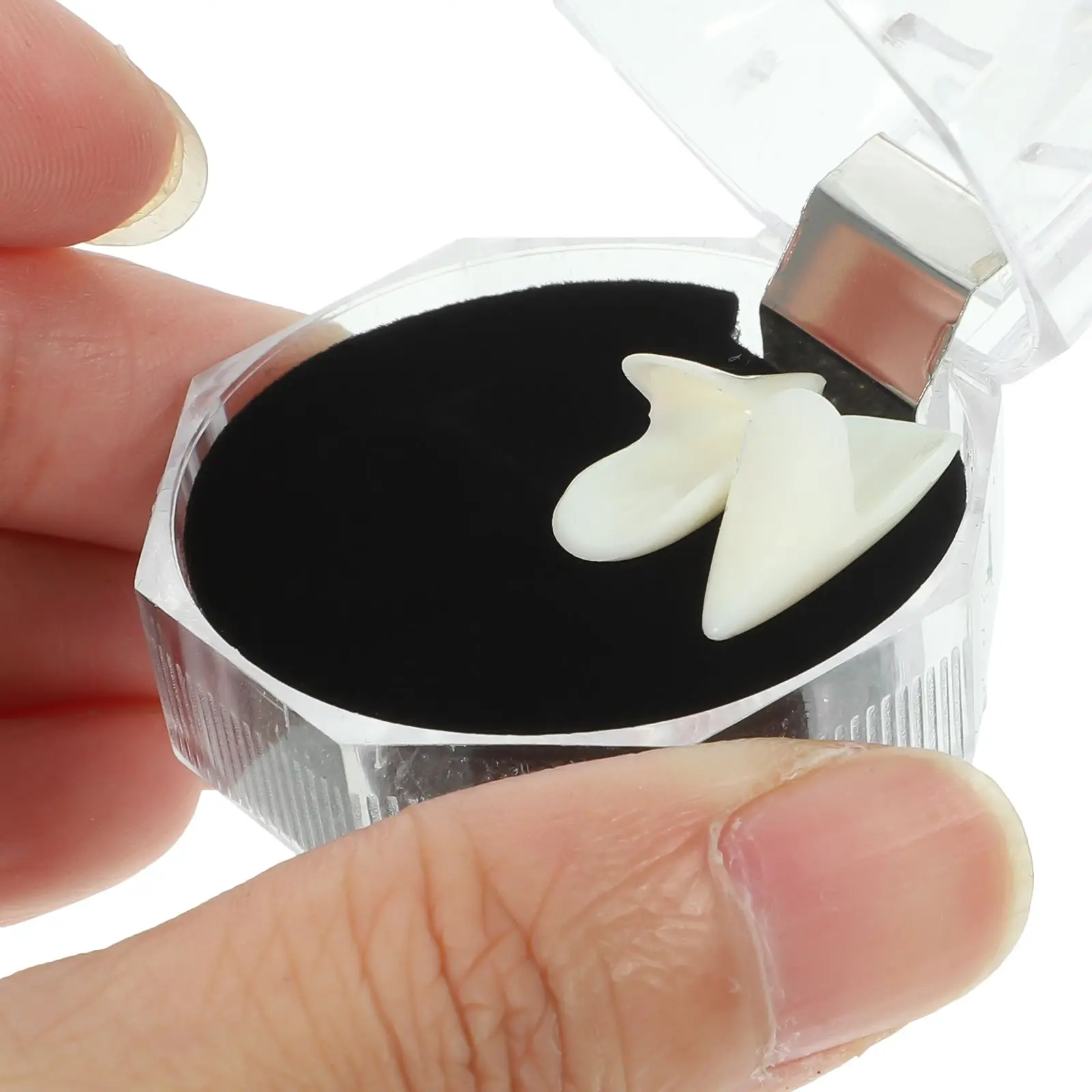 Dentaduras postizas, gorros realistas para disfraz de Halloween, accesorios para dientes, accesorios de Cosplay, 13mm, 15mm, 17mm