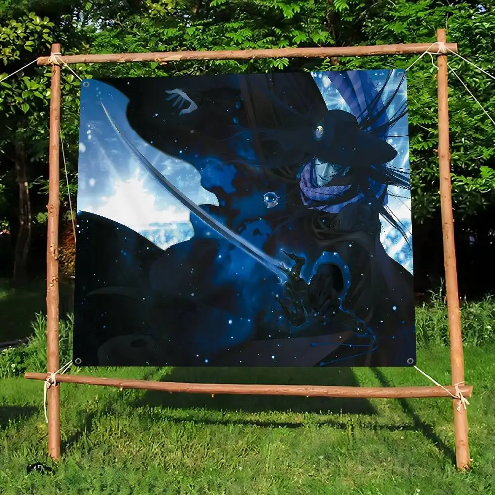 Vampire Hunter D Classic Japanese anime Retro Banner INS Style Outdoor Party Decoration Atmosphere Flag