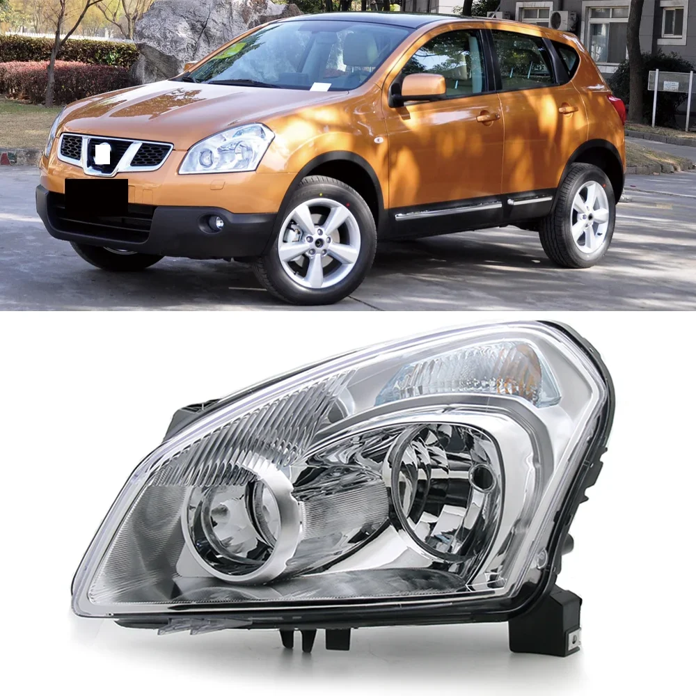 Kamshing dla Nissan Dualis Qashqai J10 2008 2009 2010 - 2013 2014 reflektor przedniego zderzaka reflektor czołowy lampa czołowa zespołu