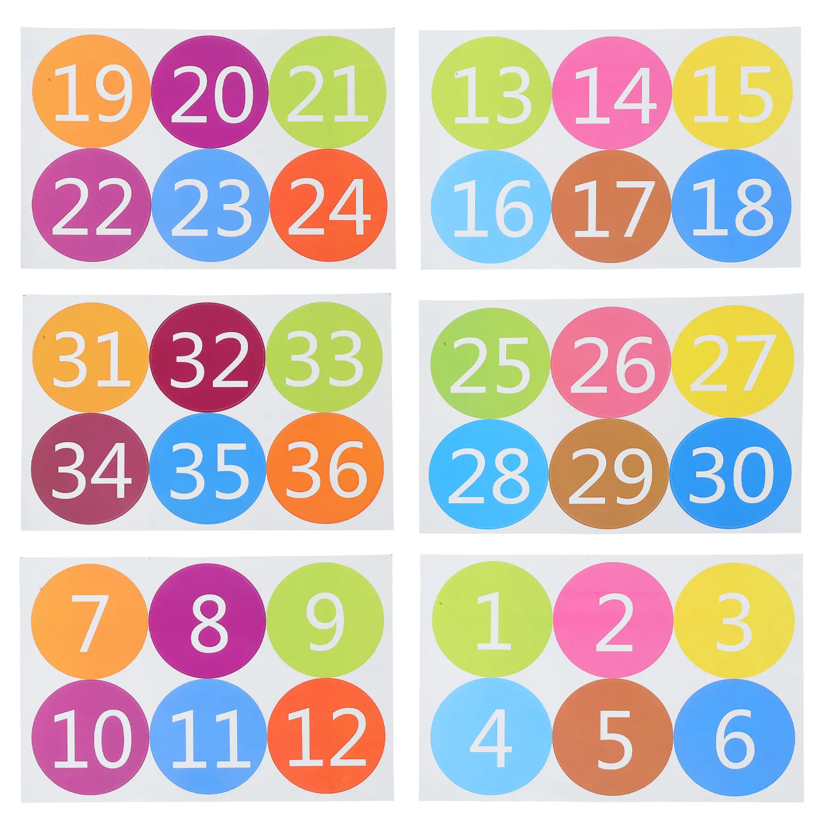 

Набор из 6 самоклеящихся цветных наклеек-блоков с цифрами для разметки пола в классе, ПВХ, для обучения математике, для дошкольников
