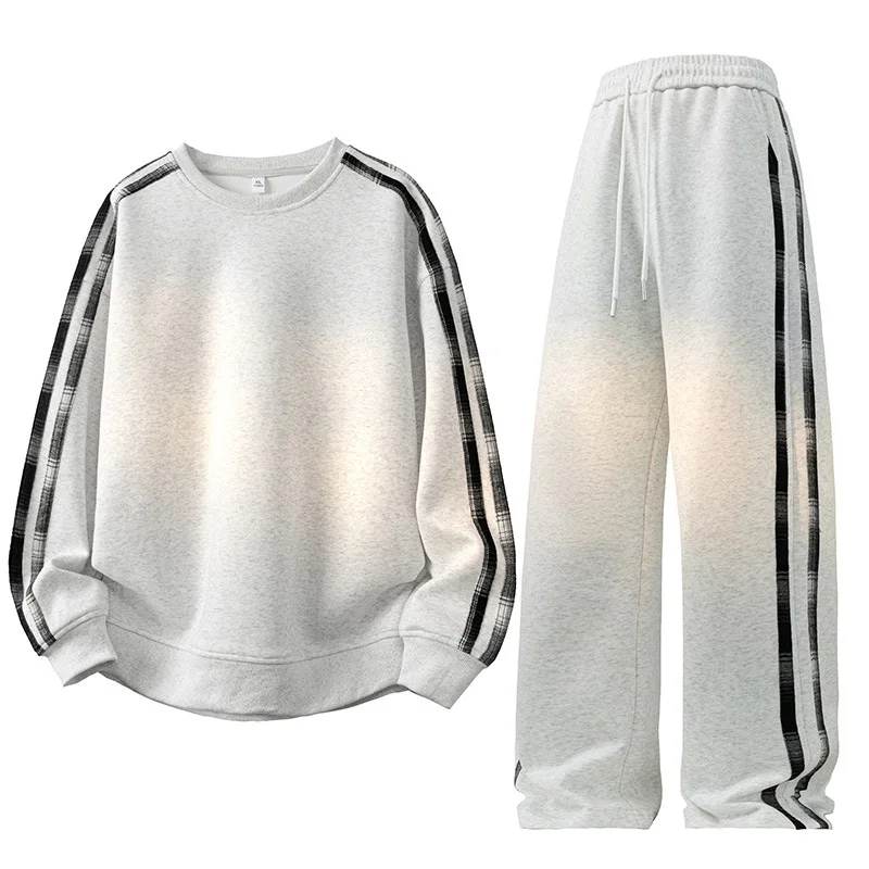 Premium Design 2025 Autumn Men Running Sets Men Sports Set Breathable Autumn Clothes for Plus Size Fitness Training Tracksuits