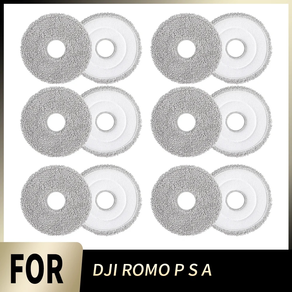 

Сменные насадки для швабры, салфетки для уборки, аксессуары для удержания воды, запчасти для пылесосов DJI ROMO P S A