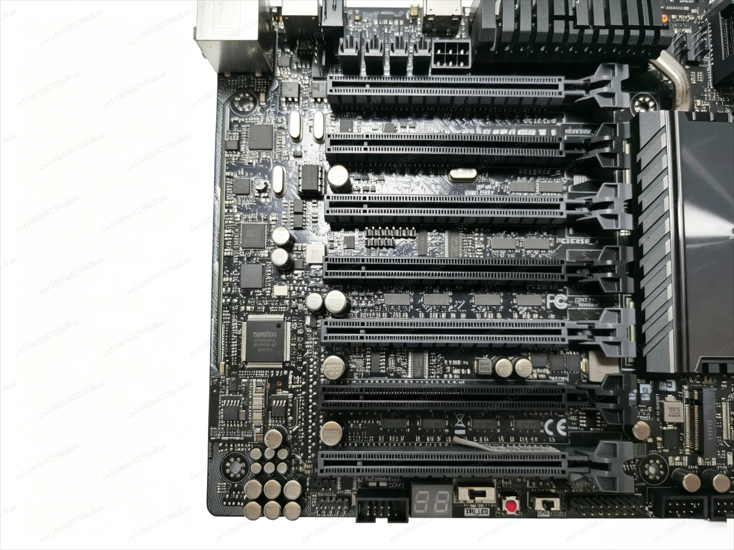 95% New X99-E WS/USB 3.1 Workstation Motherboard 7 PCIe 3.0 X16 Slots Full Speed Support All Graphics Cards