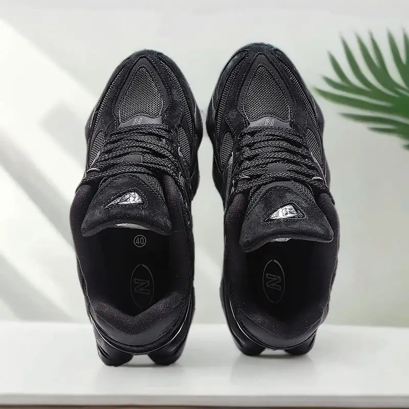 

New series of dad shoes, retro distressed, dark gray , height increasing, men's and women's running shoes