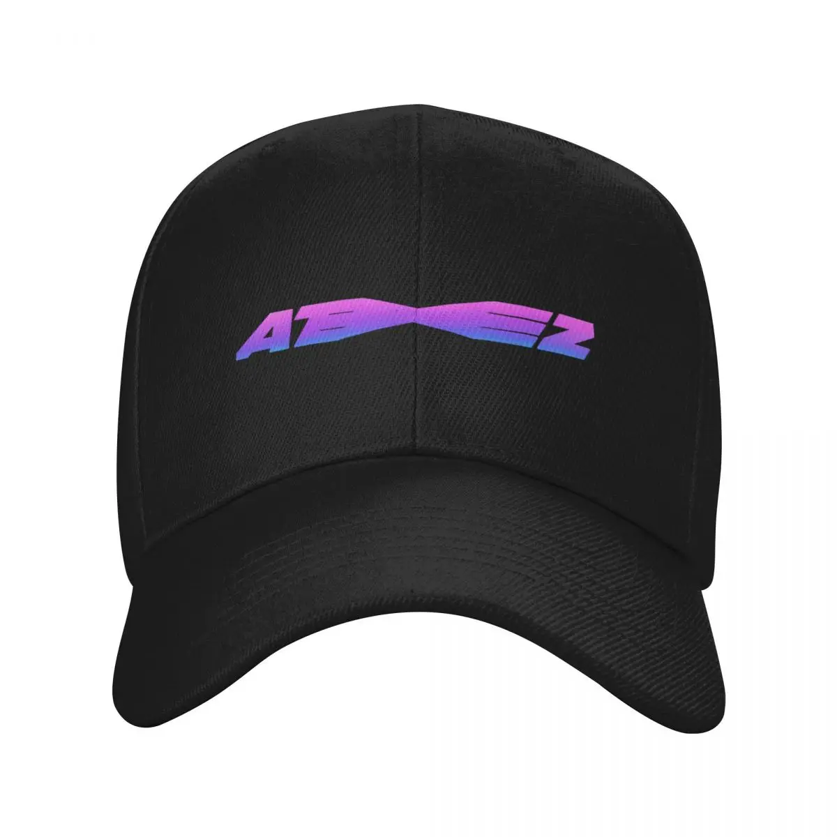 

Ateez logo Baseball Cap Big Size Hat Beach Bag Beach Women Caps Men's